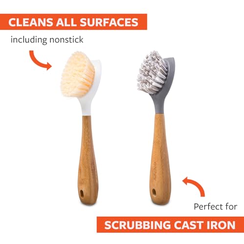 Double Dish Brush Set (2 Pack)