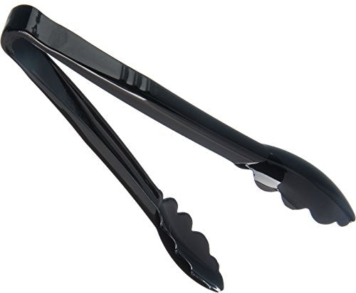 470903 Carly Salad Tong (9" Utility Tong / 1 Pack / Black)