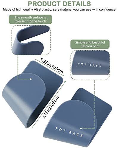 Pot Lid Organizer (Blue)