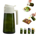 16 Oz 470 Ml Oil Dispenser For Kitchen Spray (white-1)