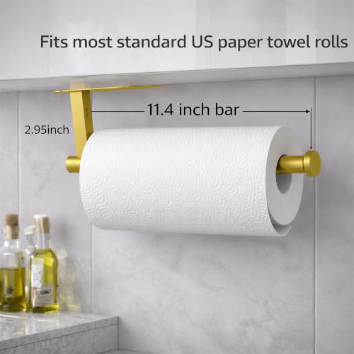 Paper Towel Holder (Gold)
