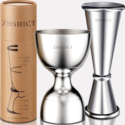 2 Pack Jiggers for Bartending