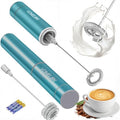 Milk Frother Handheld (Light Blue)