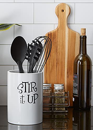 Kitchen Accessories Retro Collection (White / Utensil Holder)