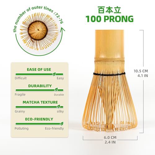 Matcha Whisk Set (6-PCS Black Set)