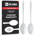 DI ORO Silicone Cooking Spoons (Stone)