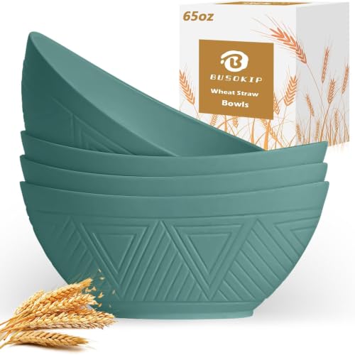 Large Soup Bowls 65 OZ (Green / 65 Oz)