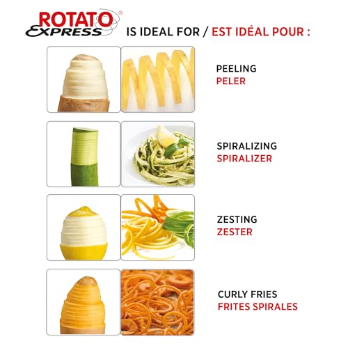 Rotato Express Electric Peeler for Potatoes (Medium)