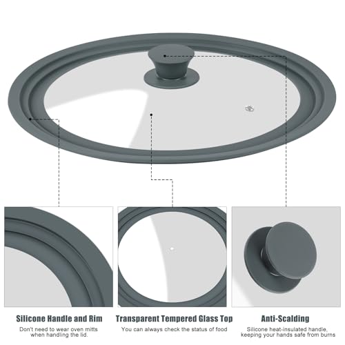 Universal Lid for Pots (10-11-12 inch)