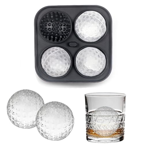 Golf Ice Cube Tray 3D (Golf Ball)