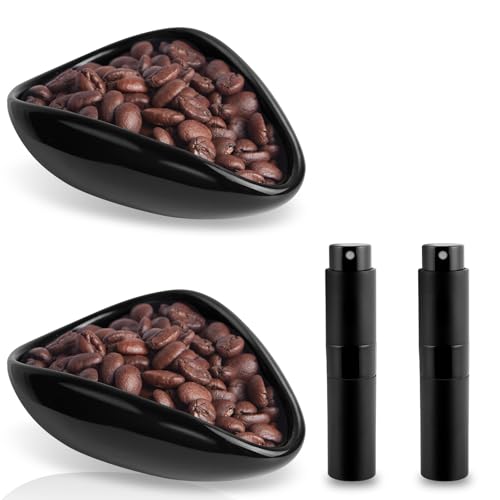Coffee Bean Dosing Cup and Spray Bottle Set (Black2)