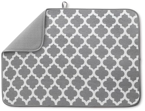 Dish Drying Mat (Trellis / 17" x 24")