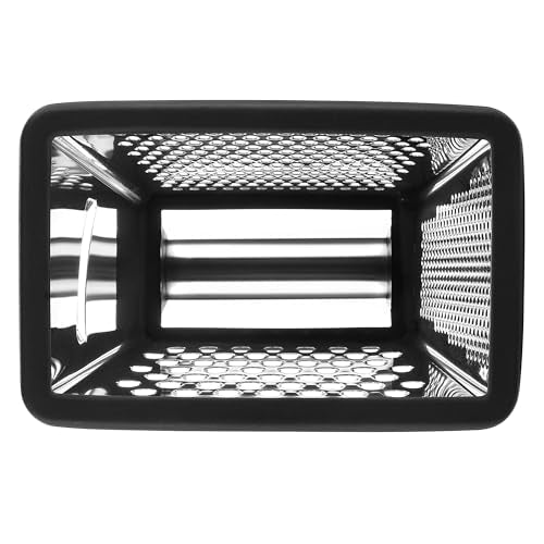 Stainless Steel XL Cheese Grater for Kitchen (Black / XL)