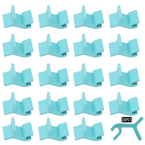 20 Piece Reusable Baking Tray Stacker (Blue)