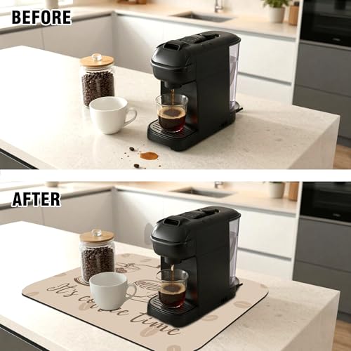 It's Coffee Time Coffee Mat 19" x 12" (It's Coffee Time / 19" x 12")