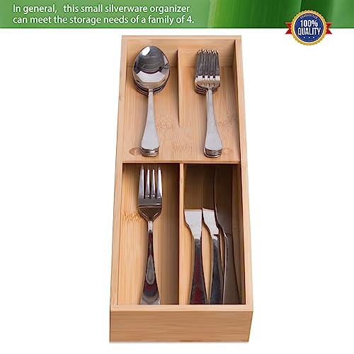 Bamboo Silverware Drawer Organizer (Small-02)