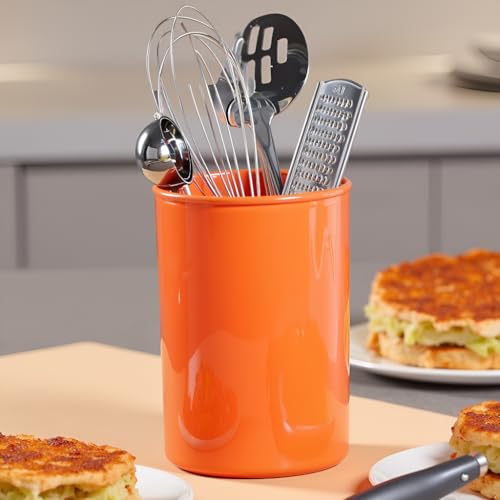 Calypso Basics by Reston Lloyd Plastic Utensil Holder (Utensil Holder / Orange)