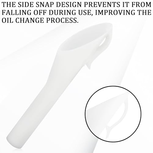 2PCS Capless Gas Tank Funnel