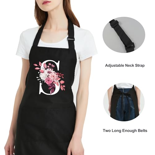 Personalized Aprons with Pockets (S)