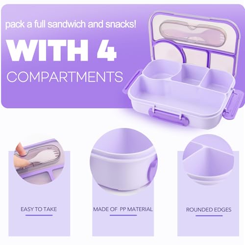 Bento Box for Adults (Purple)