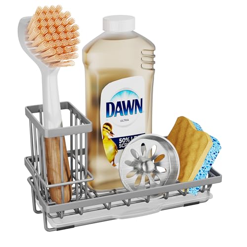 Sink Caddy Sponge Holder (Gray / Medium)