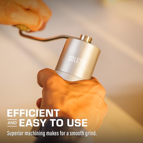 Crag Manual Coffee Grinder (Silver)
