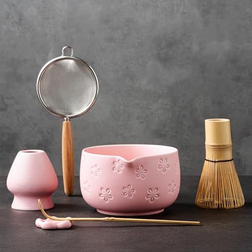 Matcha Whisk Set (Pink)