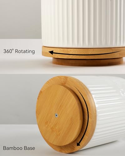 360° Rotating Utensil Holder (White)