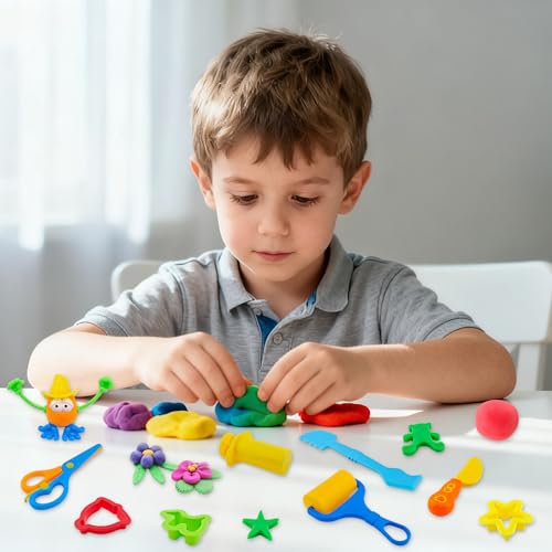 Dough Tools for Kids (40pcs)