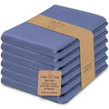 Kitchen Towels Cotton Dish Towels 20”x30” (20" x 30" (Set of 6) / 026 Indigo Blue)