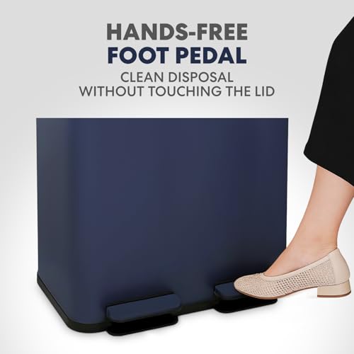 60 Liter 16 Gallon Rectangular Hands (Blue)