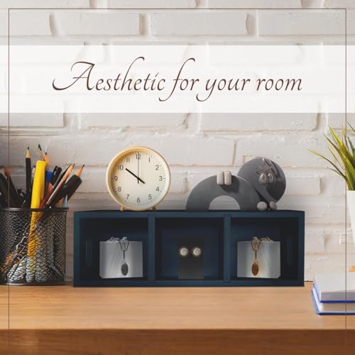 Moldie Multi Purpose Matte Black Wood Organizer
