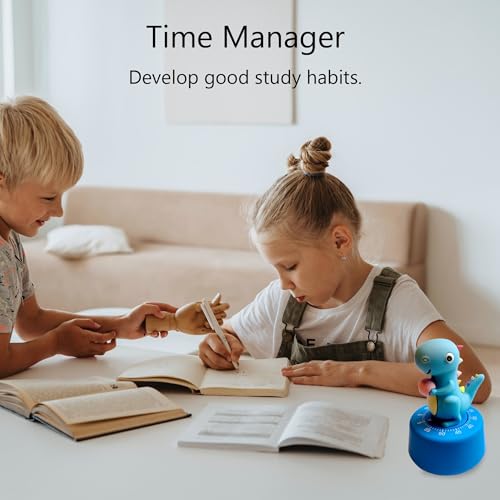 Visual Timer for Kid (Blue Dinosaur)