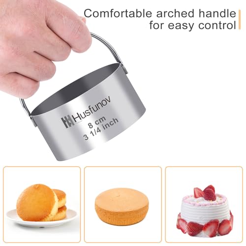 Biscuit Cutter Set (5pcs Round with handle)