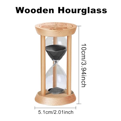 3 Minute Hourglass (Black / 3 Min)