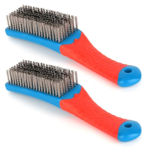 2 Pack Wire Brushes for Cleaning