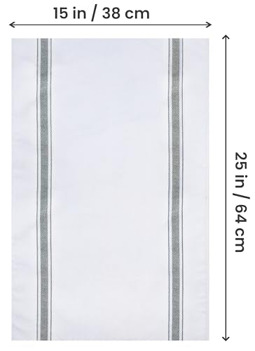 Grey Dish Towels [12 Pack (Grey)
