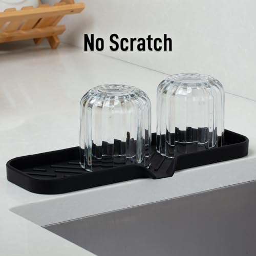 Large Silicone Sponge Holder (Black (Large) / Large (12x4))