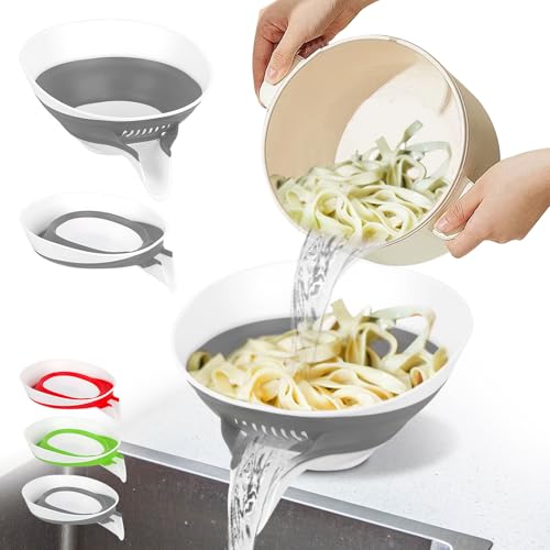 Collapsible Colander (Gray)