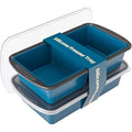 Silicone Freezer Tray With Lid (2 Cup, 2 Pack)