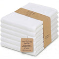 Kitchen Towels Cotton Dish Towels 20”x30” (20" x 30" (Set of 6) / 006 White)
