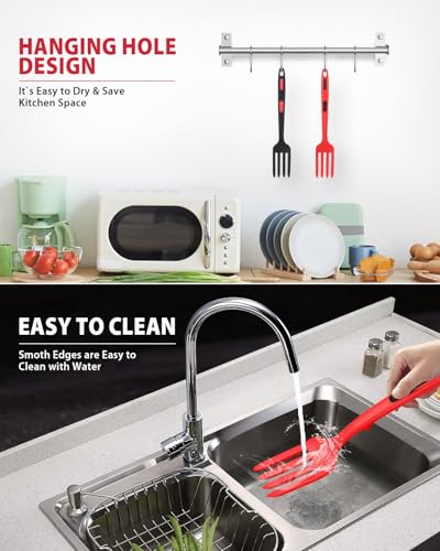 Large Silicone Flexible Cooking Fork (BR)