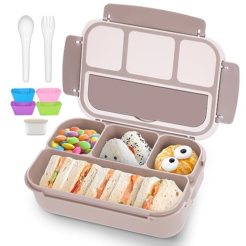 Bento Box Adult Lunch Box (Brown)