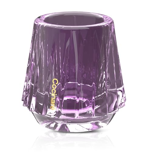 KissCup Crystal Espresso Cup (Lavender Purple)