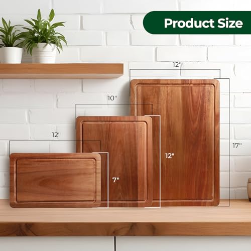 Wood Cutting Boards for Kitchen
