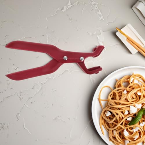 Pan Gripper Hot Plate Holder Clip for Microwave Toaster Oven Steamer Air Fryer Pans Bowl Holder Clip with Non Slip Grip 5.90 X 2.75 X 1.18 in