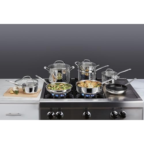 Chef's Classic Stainless Cookware 13 (13 Piece Set)