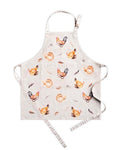 Aprons for women with Pocket 100% Cotton Pack of 1 (130 - Barnyard Rooster)