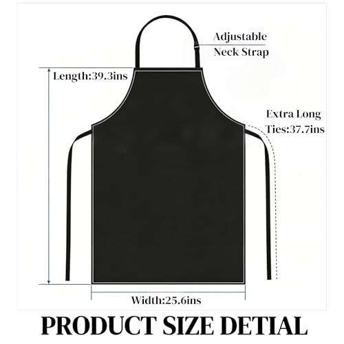 2 Pcs Waterproof Aprons