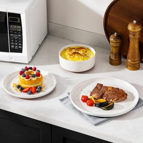 Plates and Bowls Sets (12 Pcs (Service for 4) / White)